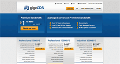 Desktop Screenshot of gigecdn.com